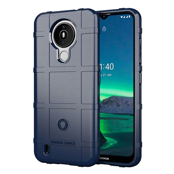 Rugged Shield Suojakotelo Nokia 1.4 - Sininen Blue