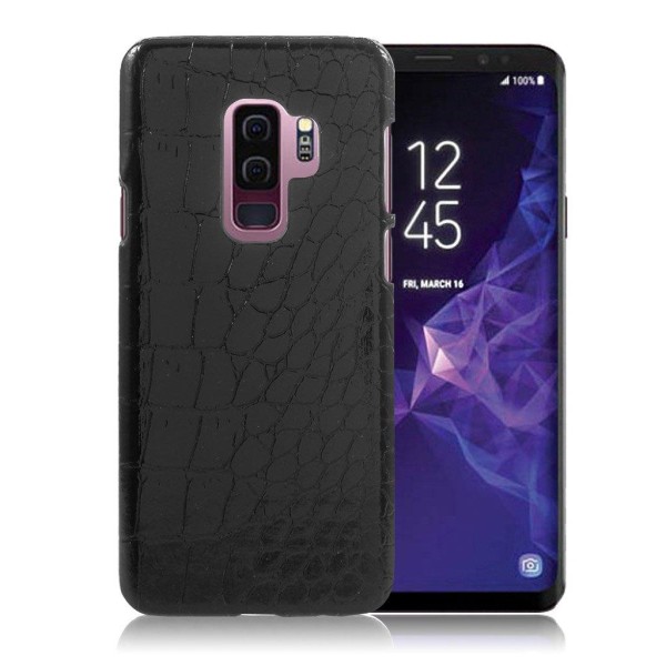 Croco Samsung Galaxy S9 Plus skal - Svart Svart