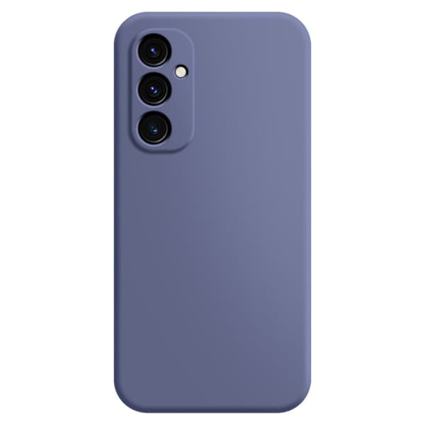 Mikrofiberforet blødt gummi Oppo A15 cover - Blå Blue