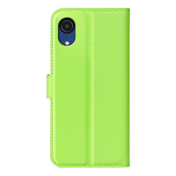 Wonderland Samsung Galaxy A03 Core Läppäkotelo - Vihreä Green