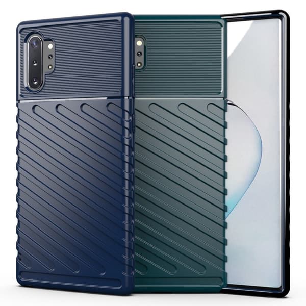 Thunder Samsung Galaxy Note 10 Plus etui - Svart Black