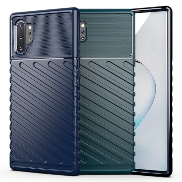 Thunder Samsung Galaxy Note 10 Plus kuoret - Musta Black