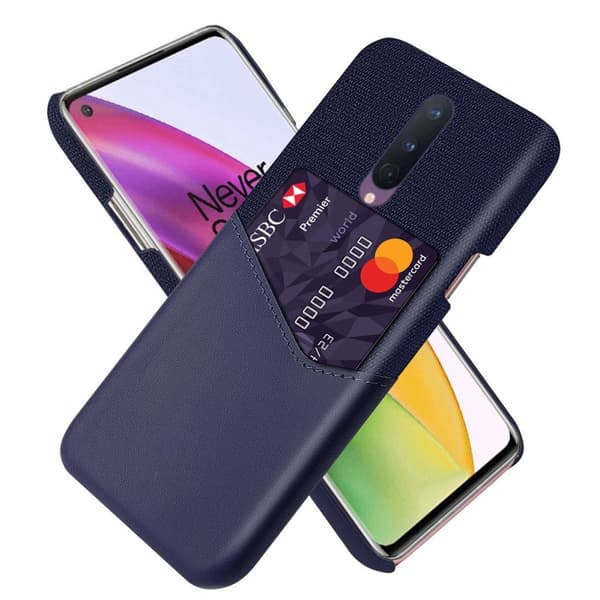 Bofink OnePlus 8 Card kuoret - Sininen Blue