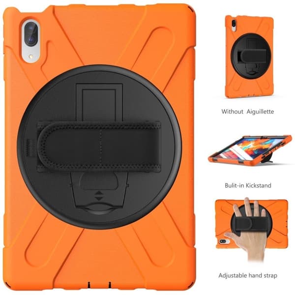 Lenovo Tab P11 Pro 360 roterbart kickstand + silikonfodral - Orange Orange