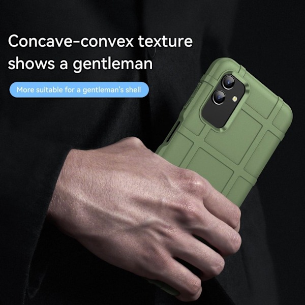 Rugged Shield Suojakotelo Samsung Galaxy M13 5g - Vihreä Green