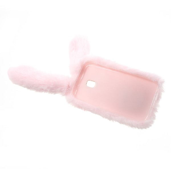 Fluffy Rabbit Samsung Galaxy J3 (2017) skal - Rosa Rosa