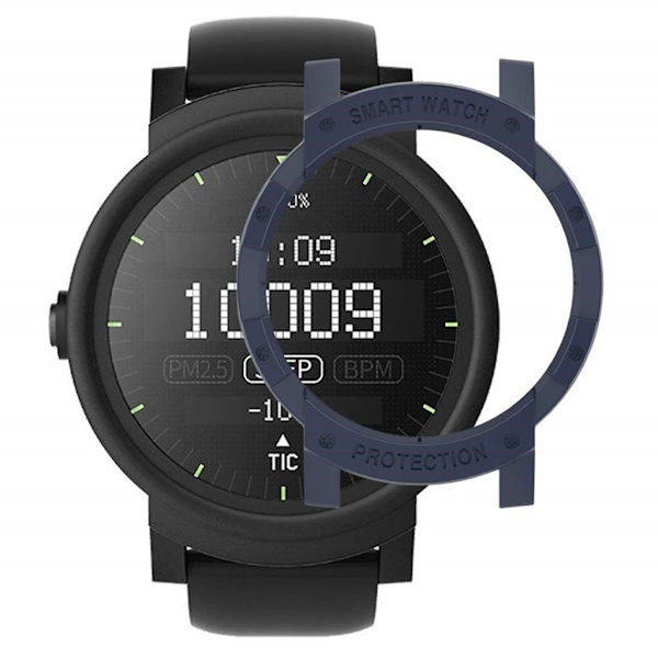 Ticwatch E Stilig Holdbar Ramme - Mörkblå Blue
