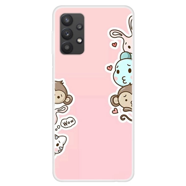 Deco Samsung Galaxy A32 deksel - Wow Pink
