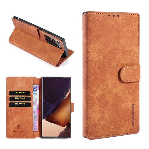 DG.Ming Retro Samsung Galaxy Note 20 Ultra fodral - Brun Brun