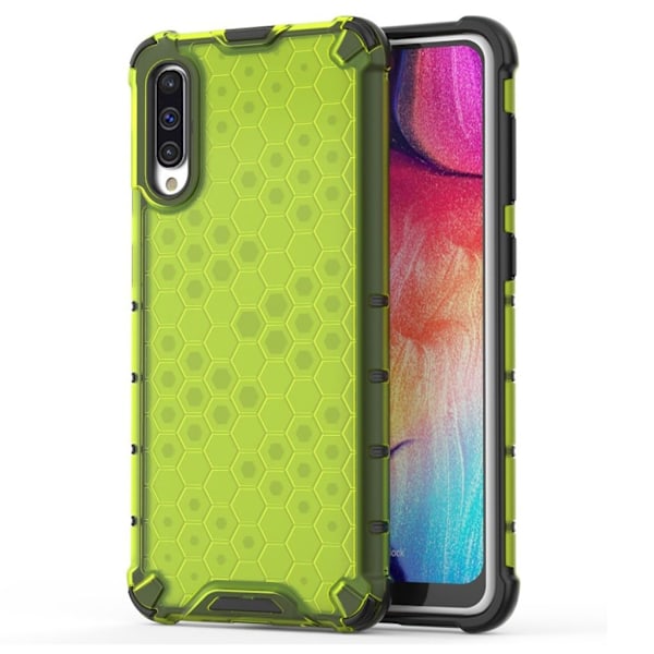 Bofink Honeycomb Samsung Galaxy A50 skal - Grön Grön