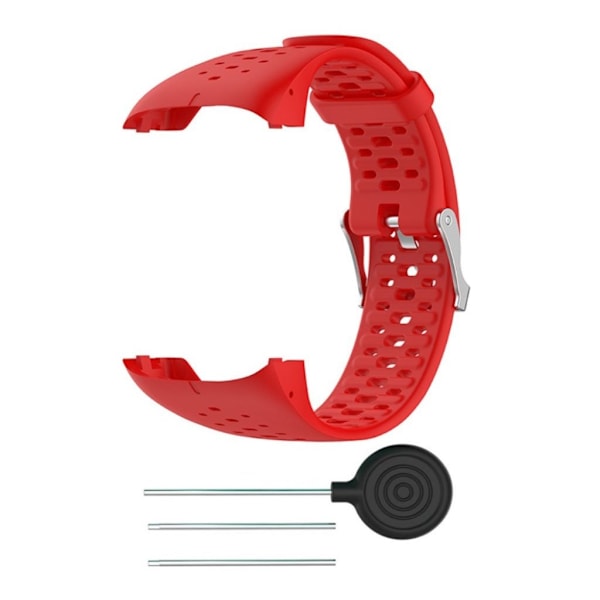 Polar M400 / M430 klockarmband silikon sport - Röd Röd
