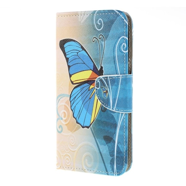 Wonderland Samsung Galaxy A10 flip kotelot - Siniset Perhoset Blue