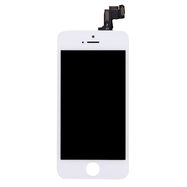 iPhone SE / 5 / 5S OEM LCD vaihdettava Puhelimen Näyttö ja lisätarvikkeet - Valkoinen iPhone SE / 5 / 5S White