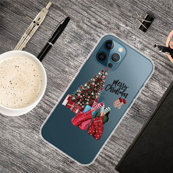 Julfodral till iPhone 13 Pro - Christmas Pyjamas multifärg