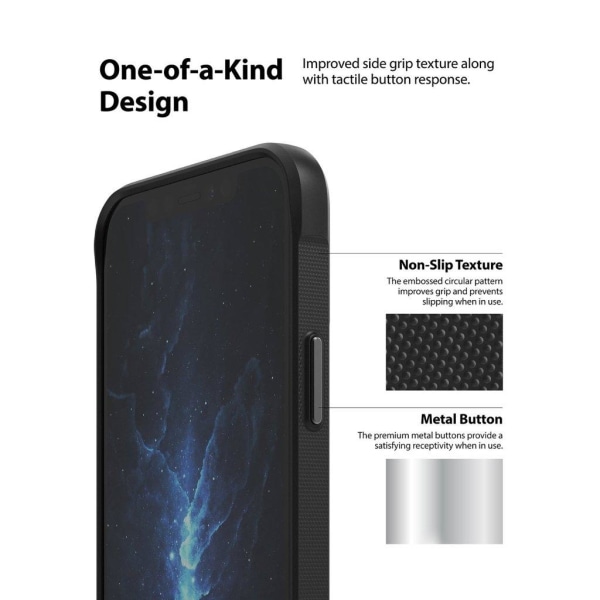 Ringke ONYX DESIGN - iPhone 12 / 12 Pro - Paras Black