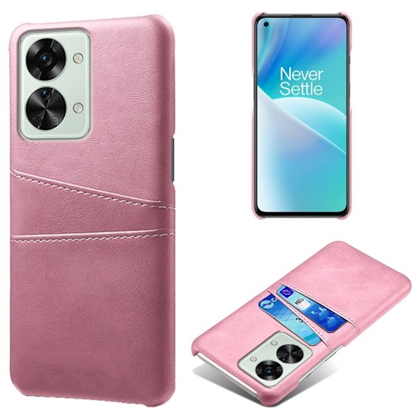 Dual Card OnePlus Nord 2T kotelot - Ruusukulta Pink