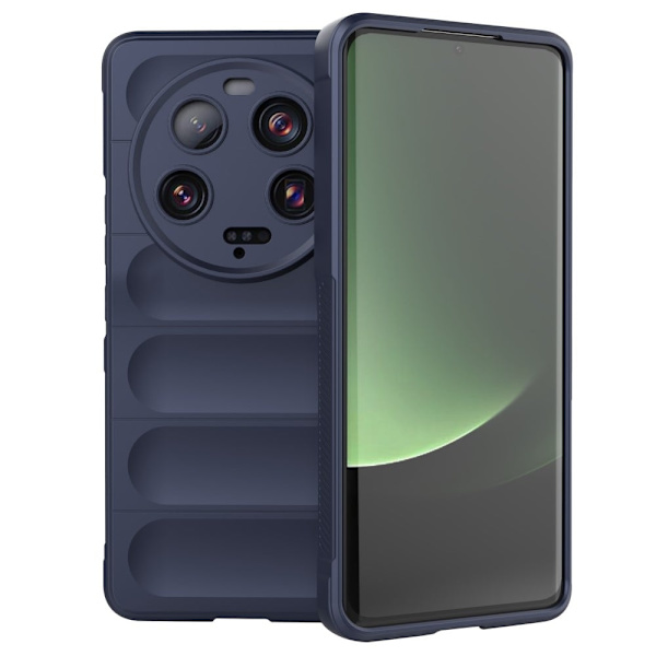Mjukt greppformat Xiaomi 13 Ultra skal - Blå Blå