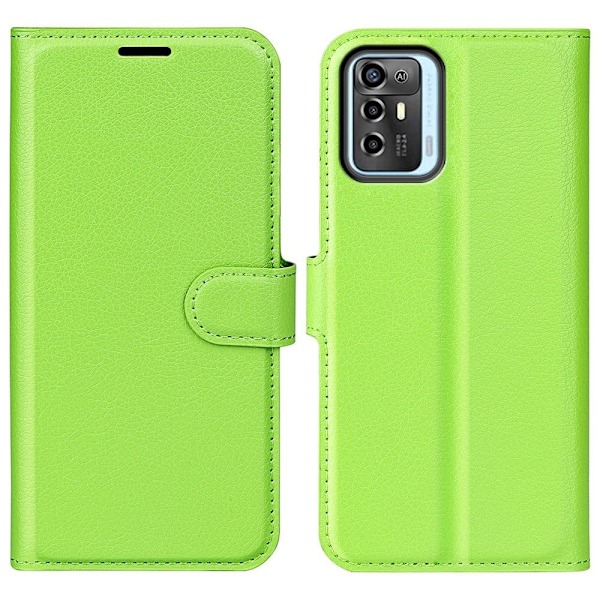 Classic ZTE Blade A72 Läppäkotelo - Vihreä Green