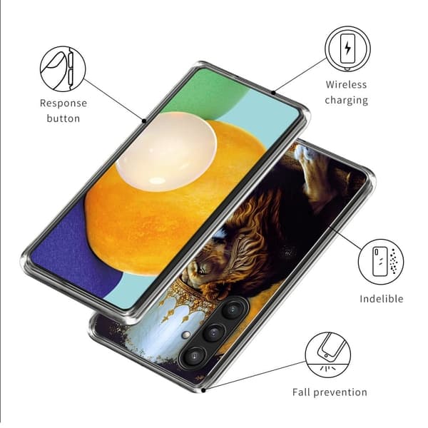 Vibe Samsung Galaxy S25 Plus -kansi - Leijonakuningas Brown