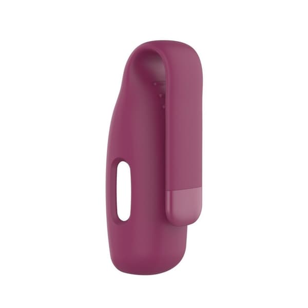 Fitbit Inspire 2 silikonspenneramme - Vinrød Red