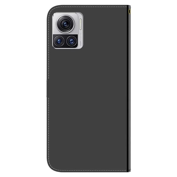 Mirror Motorola Edge 30 Ultra / X30 Pro Flip Etui - Sort Black