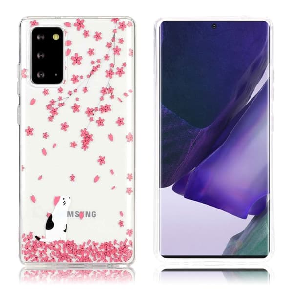 Deco Samsung Galaxy Note 20 Ultra cover - Pink Pink