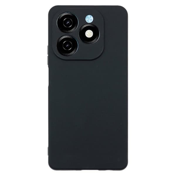 Mykt og matt deksel for Tecno Spark 20 Black