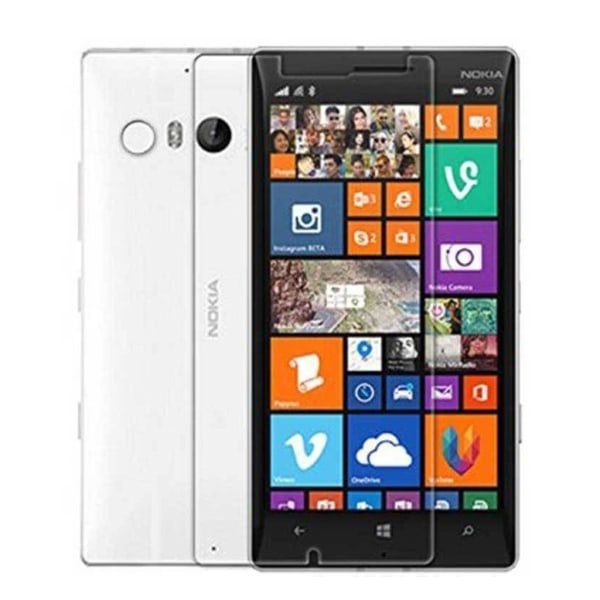 Nokia Lumia 830 Screen Cover in Hardened Glass Transparent