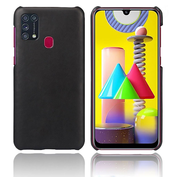 Prestige etui - Samsung Galaxy M31 - Sort Black