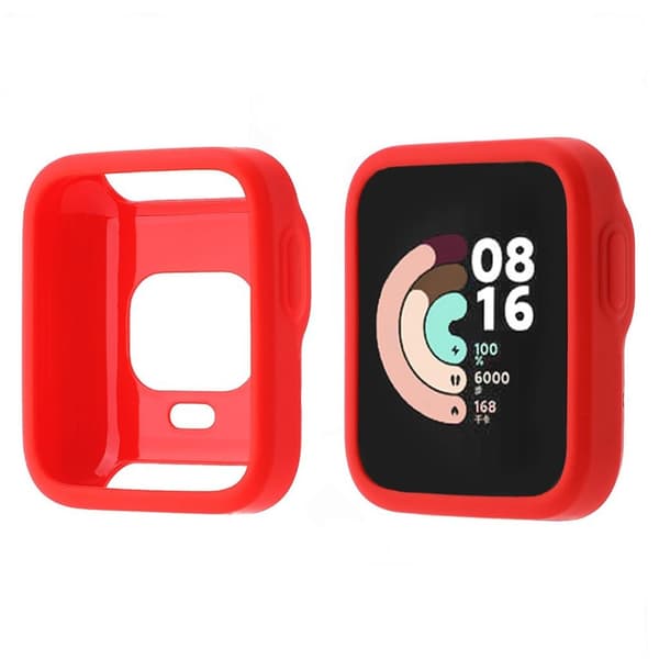 Xiaomi Redmi Watch enkel silikoneramme - Rød Red