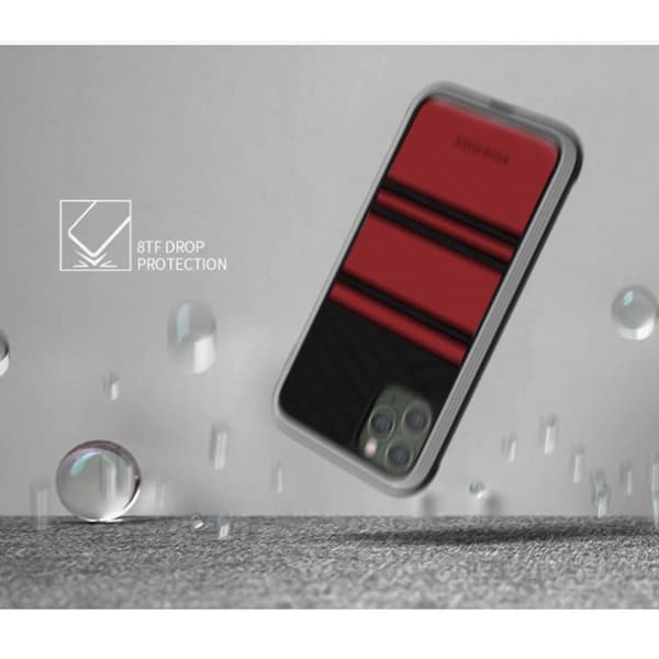 Raigor Inverse MICHELA Cover för iPhone 11 Pro Max - Röd Röd