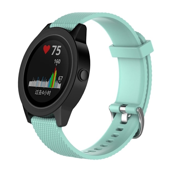 Garmin Vivomove HR Mjukt silikon klockband - Turkos Blå