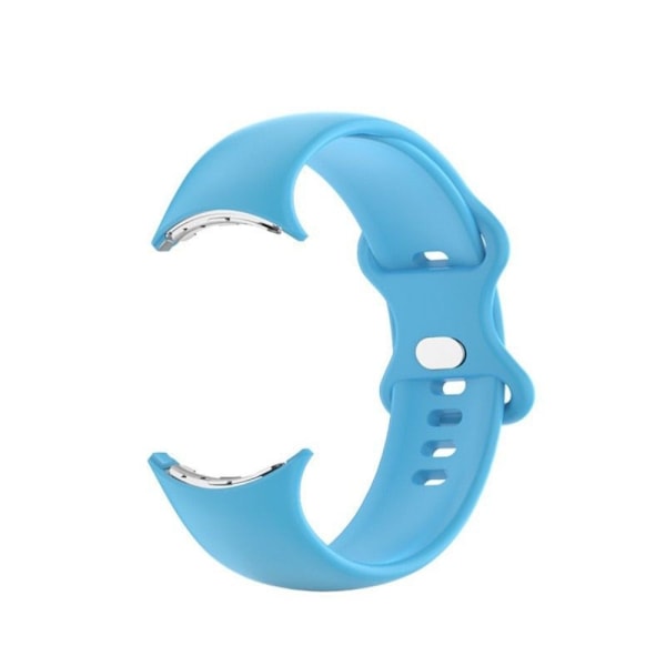 Google Pixel Watch silikone-urrem - Himmelblå Størrelse: L Blue