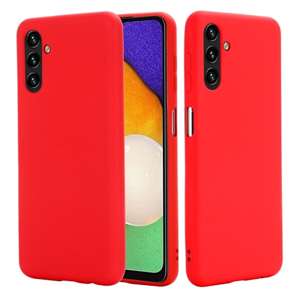 Matta nestesilikoninen kuori Samsung Galaxy A13 5G - Punainen Red