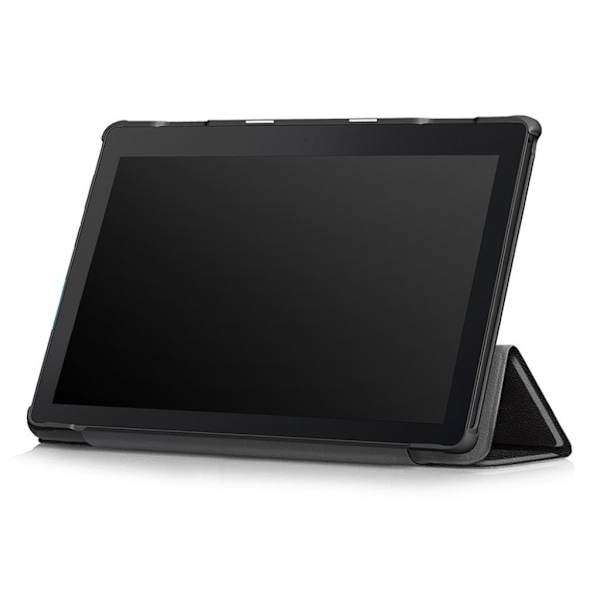 Lenovo Tab E10 mönstrat plånboksfodral i läder - rör mig inte multifärg