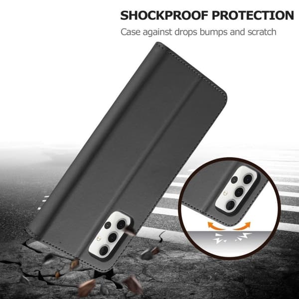 LC.IMEEKE Samsung Galaxy A32 flip etui - Sort Black