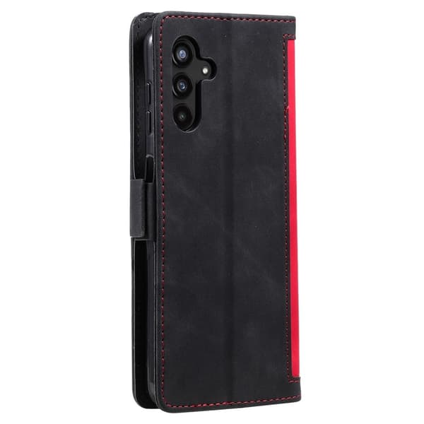 Surburbian Samsung Galaxy S25 Plus læder flip etui - Rød Red