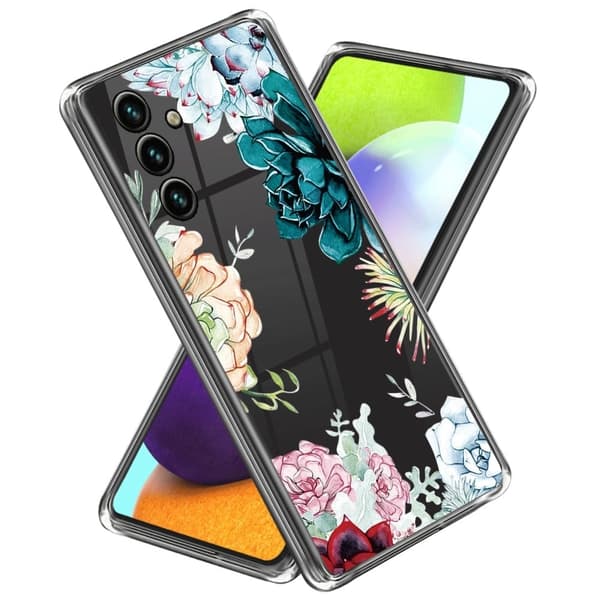 Deco Samsung Galaxy A55 skal - Suckulent Växt multifärg