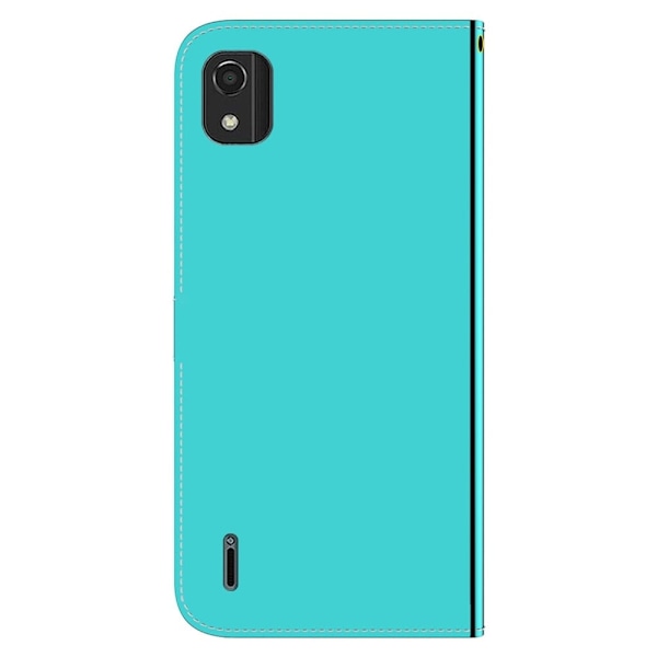 Mirror Nokia C2 2nd Edition Flip Etui - Blå Blue
