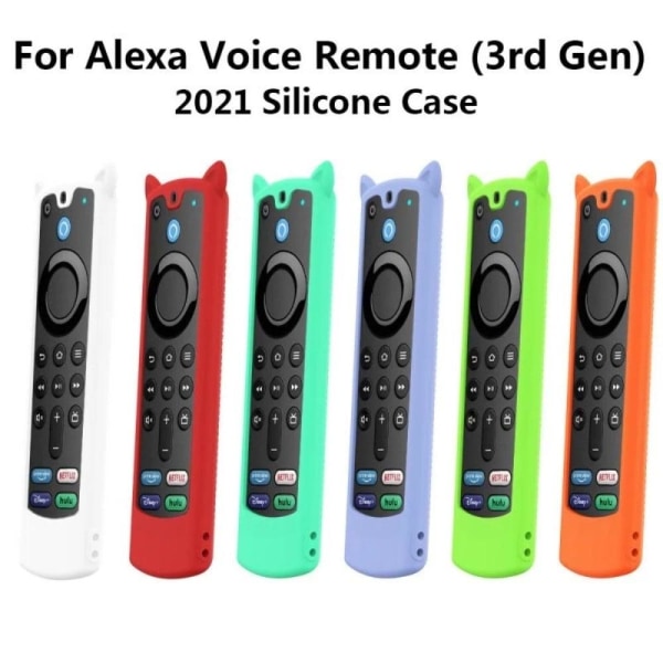 Amazon Fire TV Stick 4K (3.) Y26 silikone controller cover - Hvi White