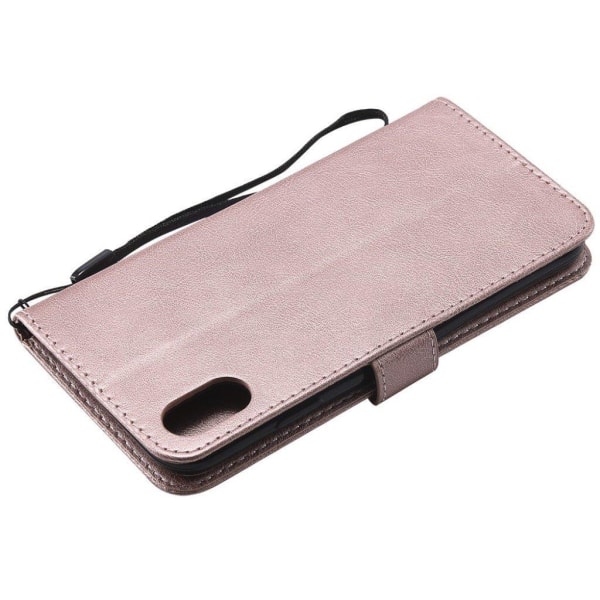 iPhone 9 Plus mobilfodral syntetläder silikon plånbok stående - multifärg