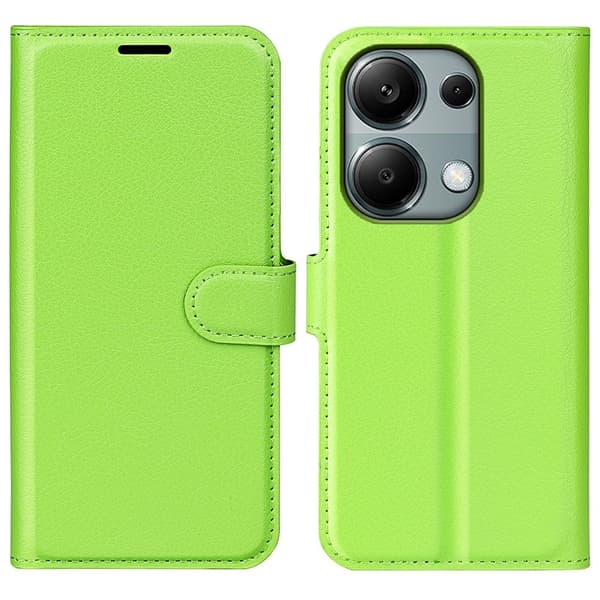 Classic Xiaomi Redmi Note 13 Pro 4G flip etui - Grønn Green