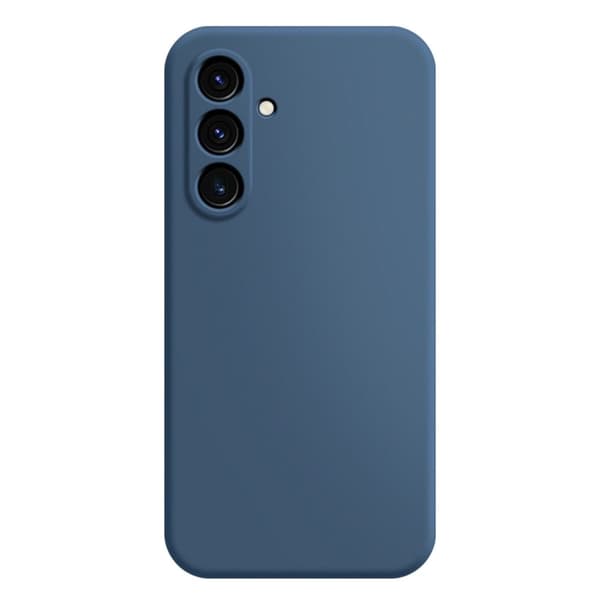 Avfaset gummiert anti-falldeksel for Samsung Galaxy A54 - Mørkeblå Blue