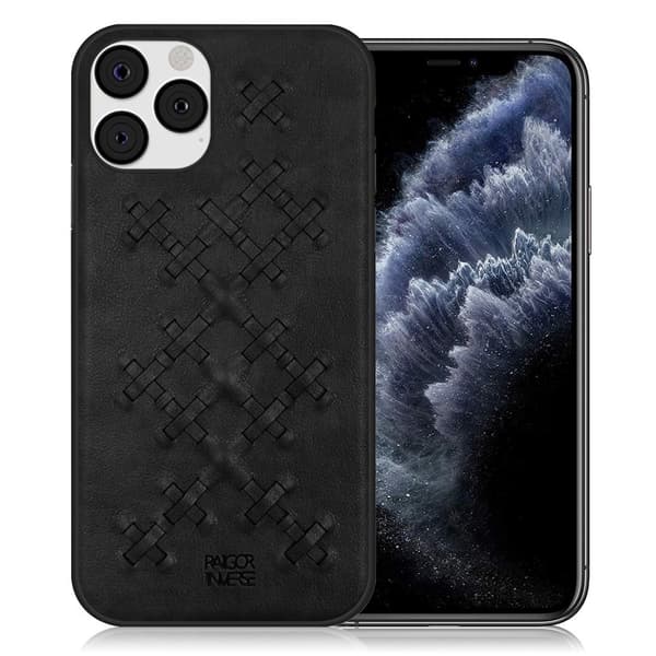 Raigor Inverse Weave Deksel For iPhone 11 Pro - Svart Black