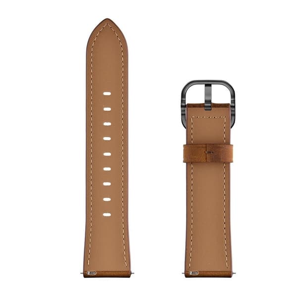 Huawei Watch GT 2e klockarmband i koskinnläder - Kaffe Brun