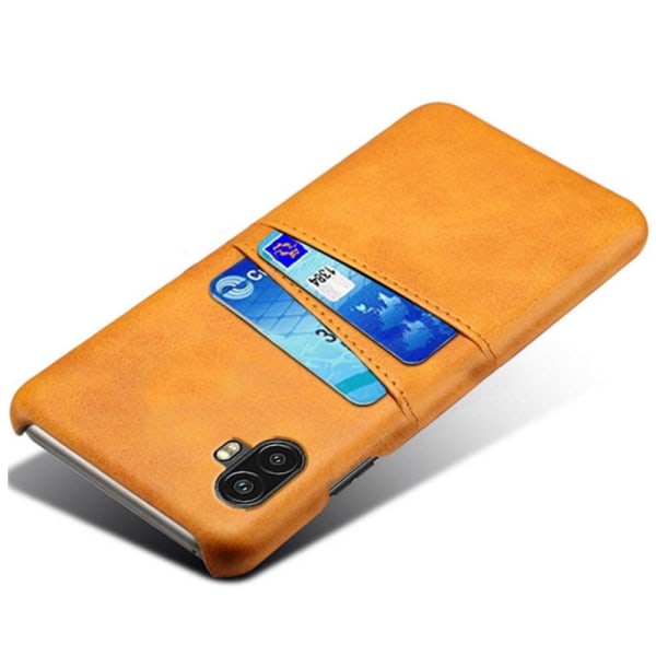 Samsung Galaxy Xcover 2 Pro skal med korthållare - Orange Orange