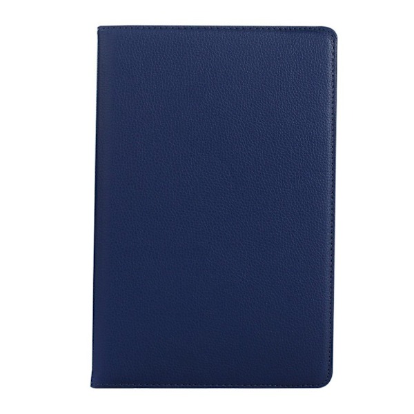 Huawei MediaPad M3 8.4 litchi läderfodral - Mörkblå Blå