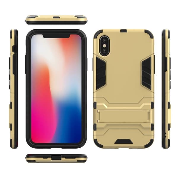 Cool Guard iPhone Xs cover - Guld Gold