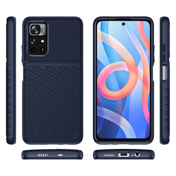 Thunder Xiaomi Redmi Note 11T 5G / 11S 5G - Blå Blue