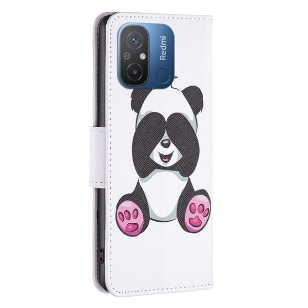 Wonderland Xiaomi Redmi 12C Flippetui - Panda White